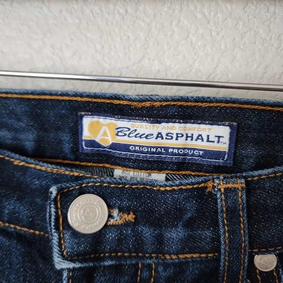 BLUE ASPHALT x VINTAGE Y2K dark wash jeans size 5 - Picture 11 of 14